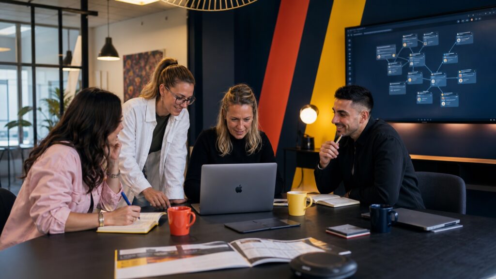 ChatGPT Workspace Agents et agents IA en entreprise aux couleurs Atelier Majelan
