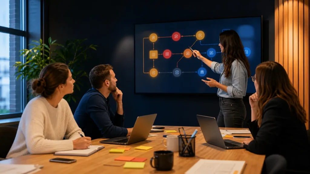 Gemini Enterprise et agents IA pour PME aux couleurs Atelier Majelan