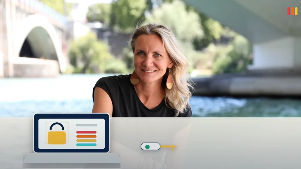 Estelle Majelan en situation de sécurité numérique