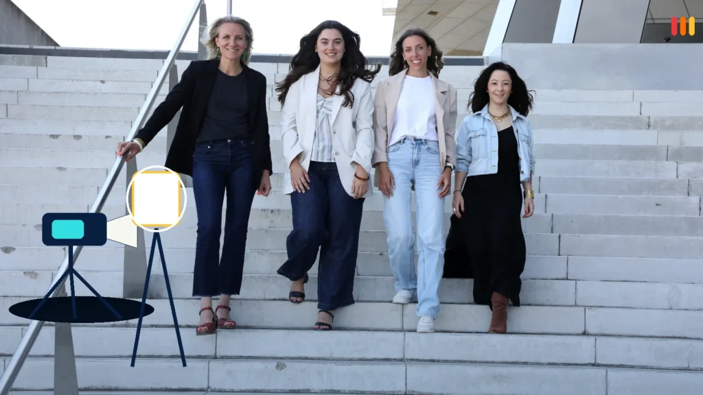 Equipe Majelan en coulisses de campagne créateurs
